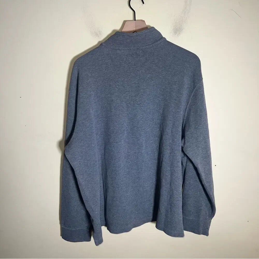 POLO RALPH LAUREN Gray Men's Quarter Zip XL